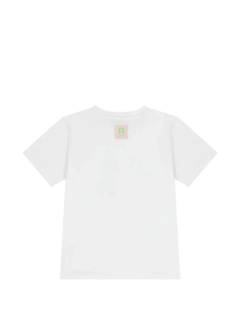 Футболка с графическим принтом Aigner Kids, белый — фото 2