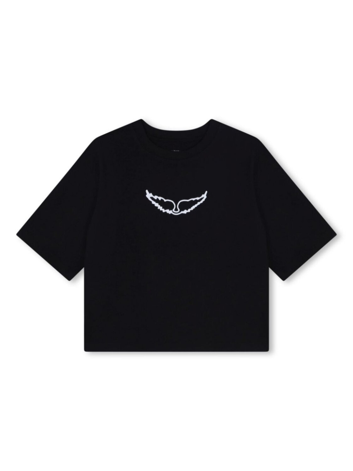 

Футболка Zadig & Voltaire Kids с графическим принтом, черный