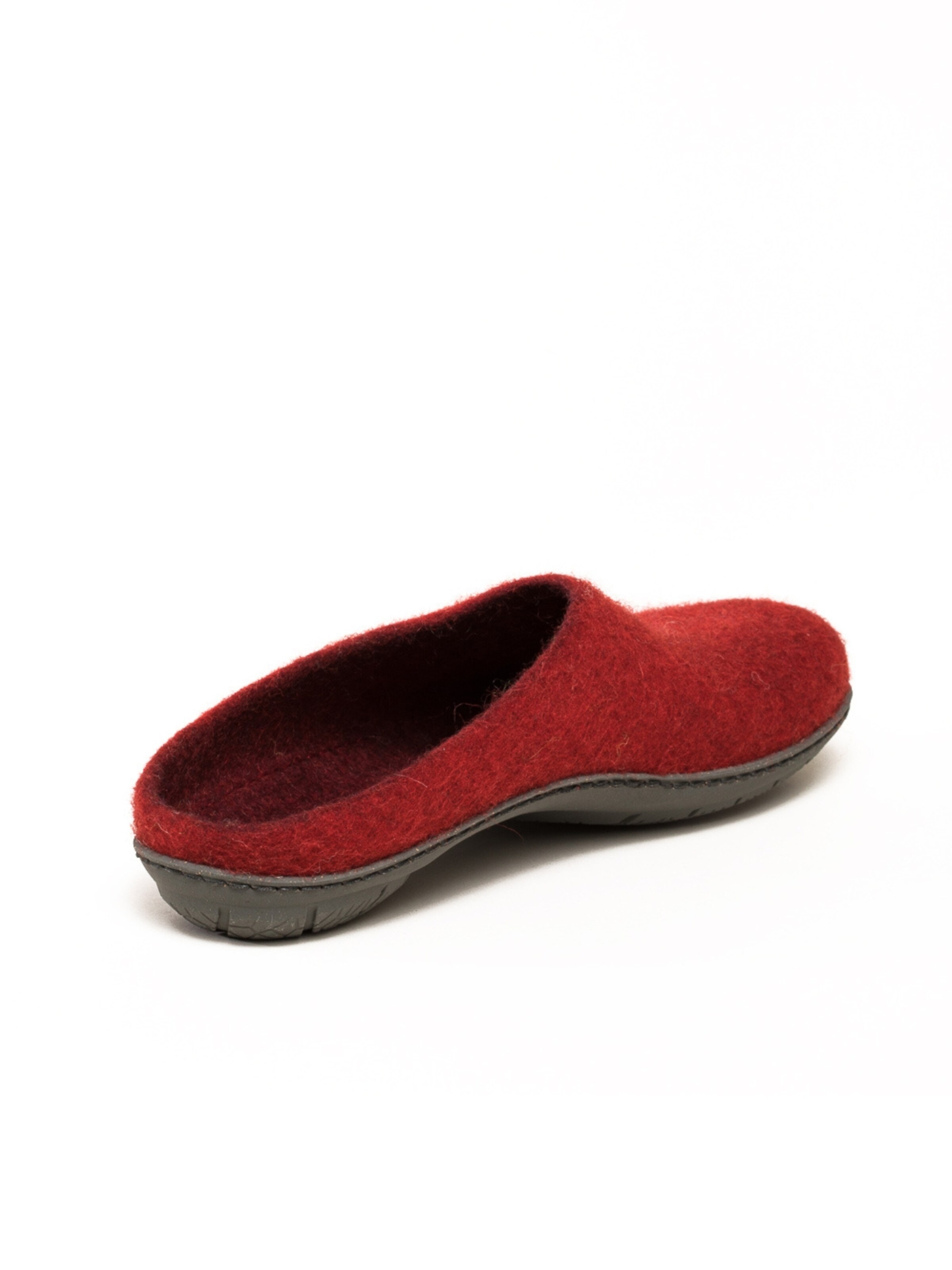 Тапочки 'Filzpantoffel Magicfelt 736' в цвете Ruby Red — фото 4