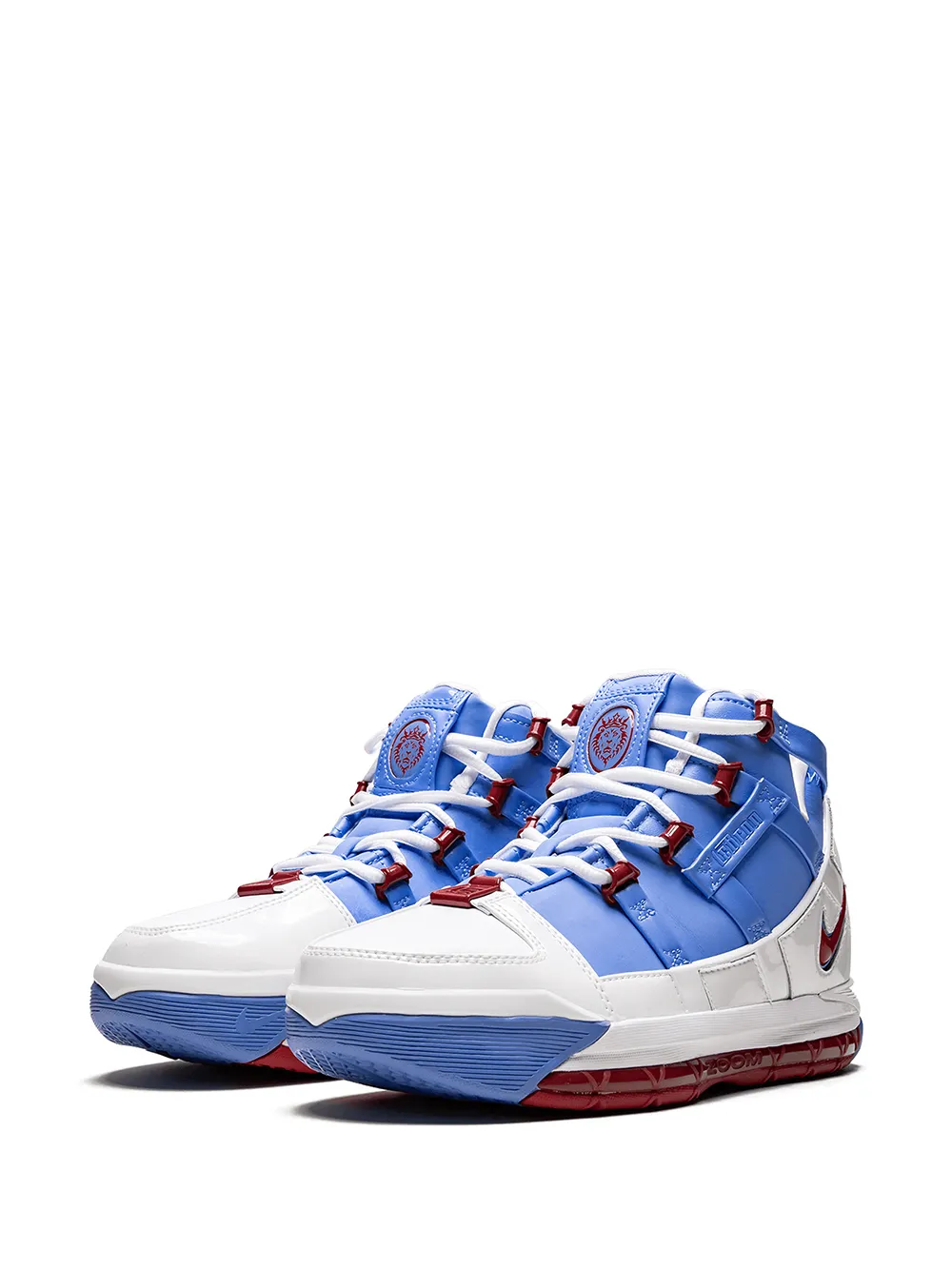 Кроссовки Zoom Lebron III QS Nike, синий — фото 2