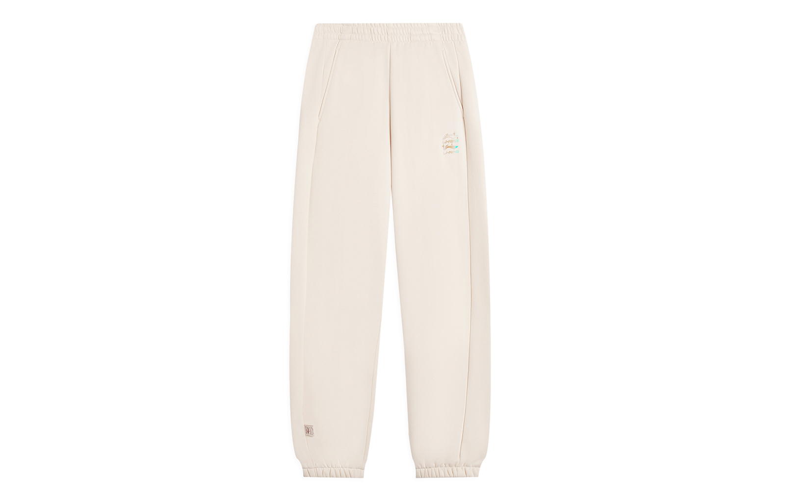 

LiNing Вязаные спортивные штаны женские Swan White