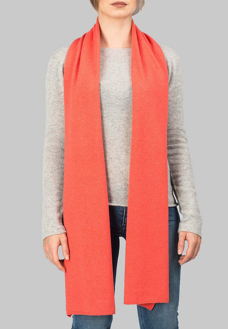 

Шарф Dalle Piane Cashmere BLEND, Corallo/Coral