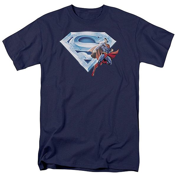 

Футболка с коротким рукавом Superman & Crystal logo Licensed Character