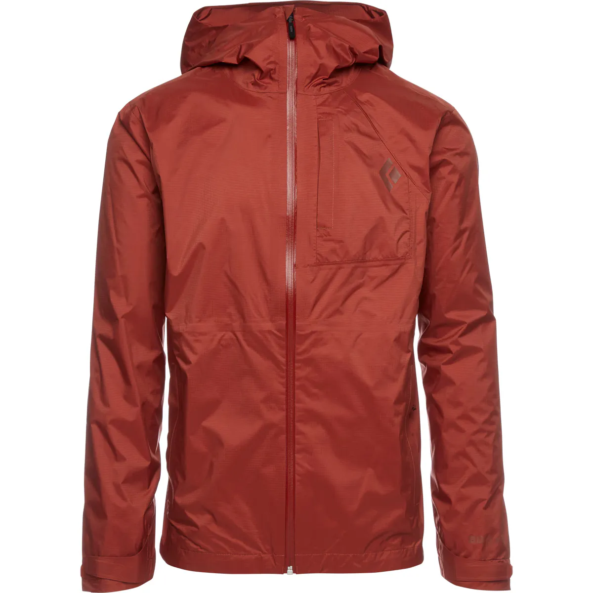 

Мужская куртка Treeline Rain Shell с черными бриллиантами Black Diamond, красный