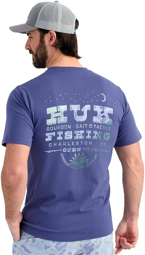 

Футболка HUK с нагрудным карманом