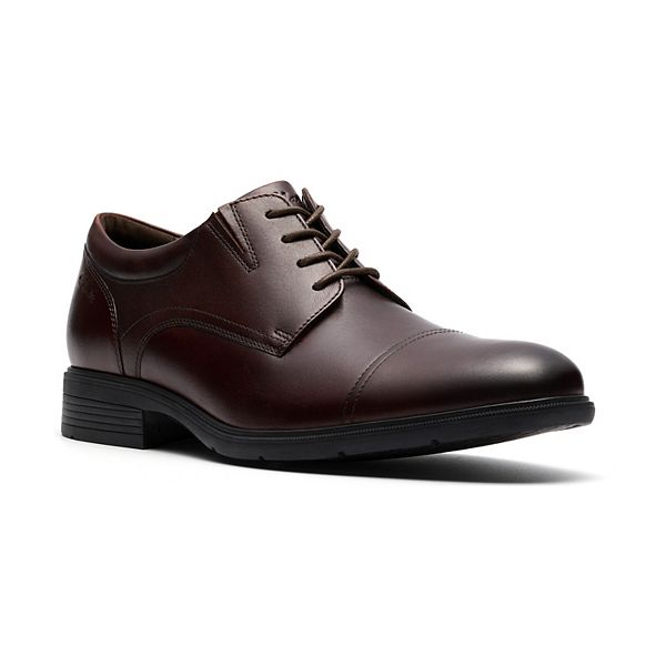 Кожаные туфли Steadwell для мужчин Clarks, Mahogany Leather