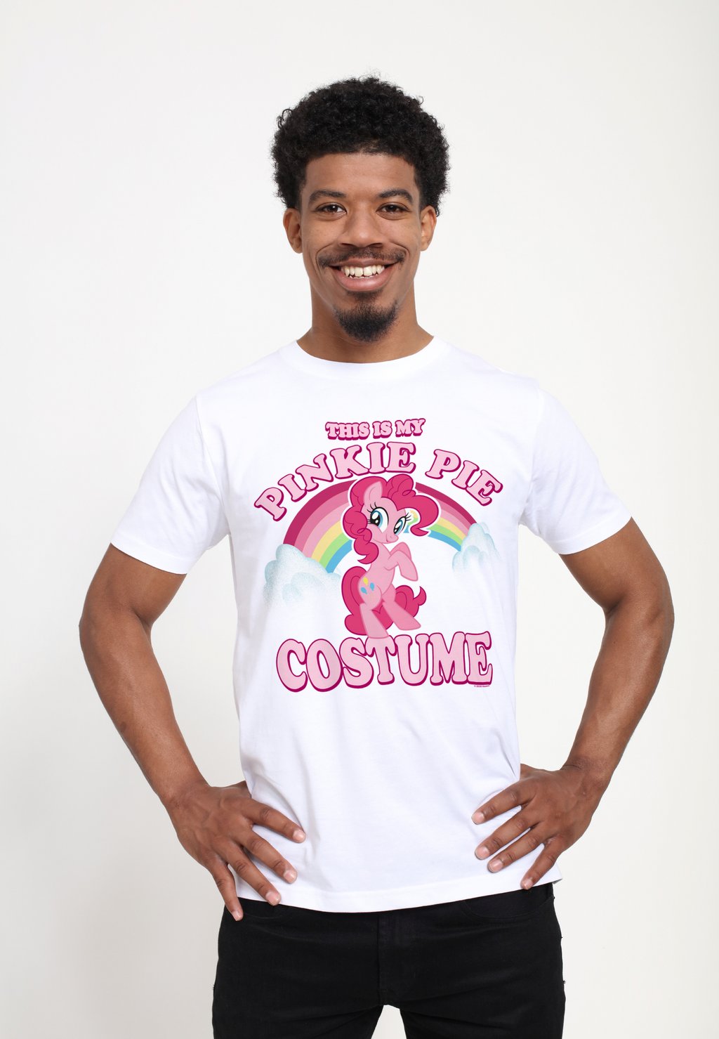 

Футболка с принтом MY LITTLE PONY PINKIE PIE COSTUME Henry Tiger, белый