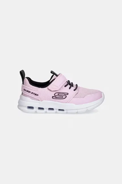 Кроссовки детские GLIDE-STEP FLOW Skechers, розовый — фото 2