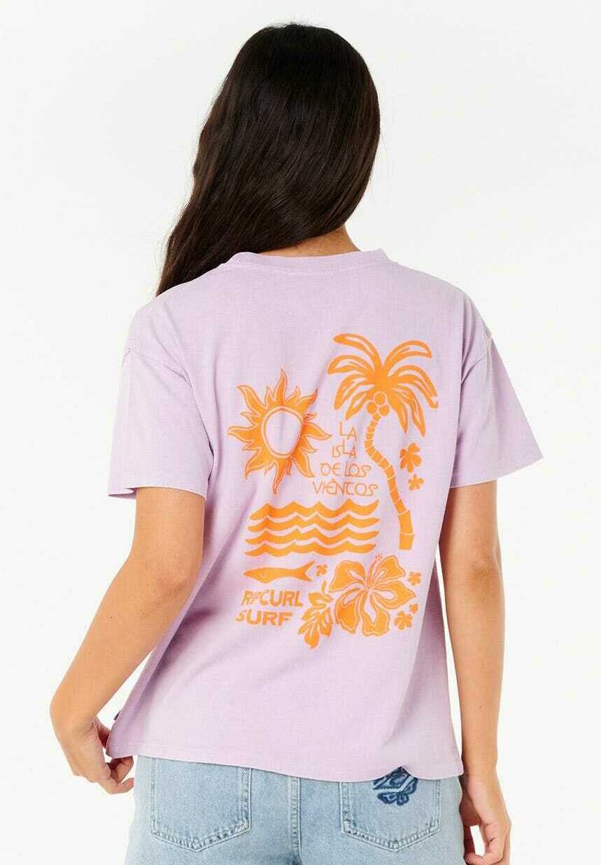 

Футболка с принтом CALA NIGHTS RELAXED Rip Curl, сиреневый