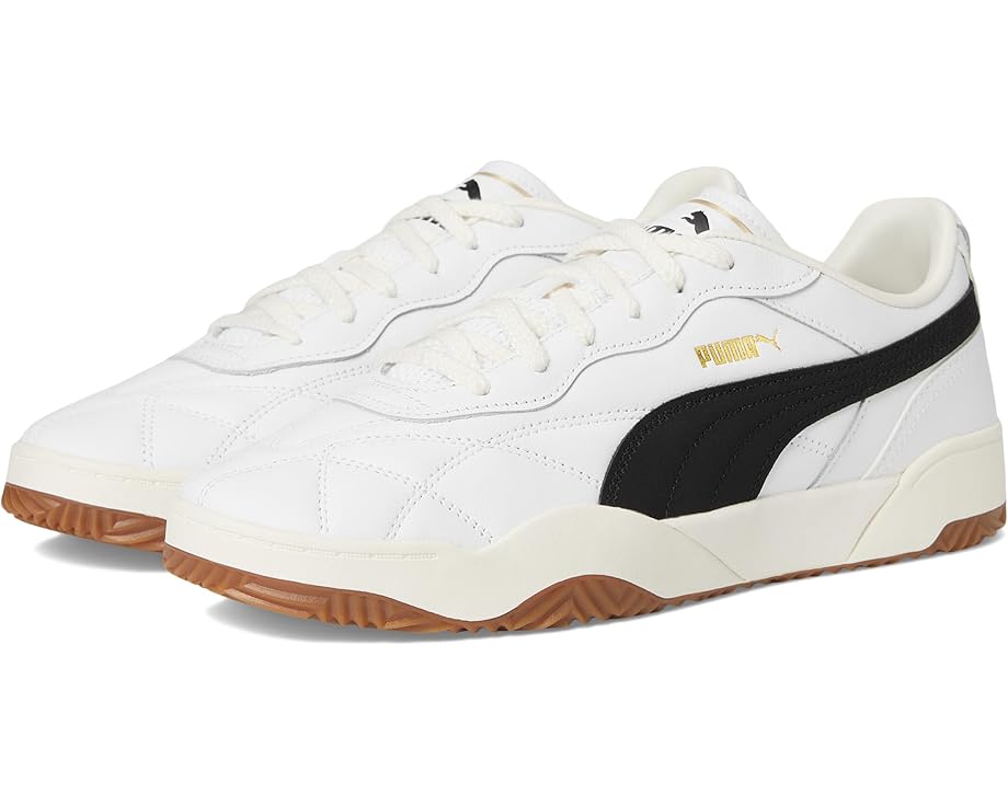 

Кроссовки PUMA Tifosi Lux Shoes, цвет Puma White/Puma Black/Gum