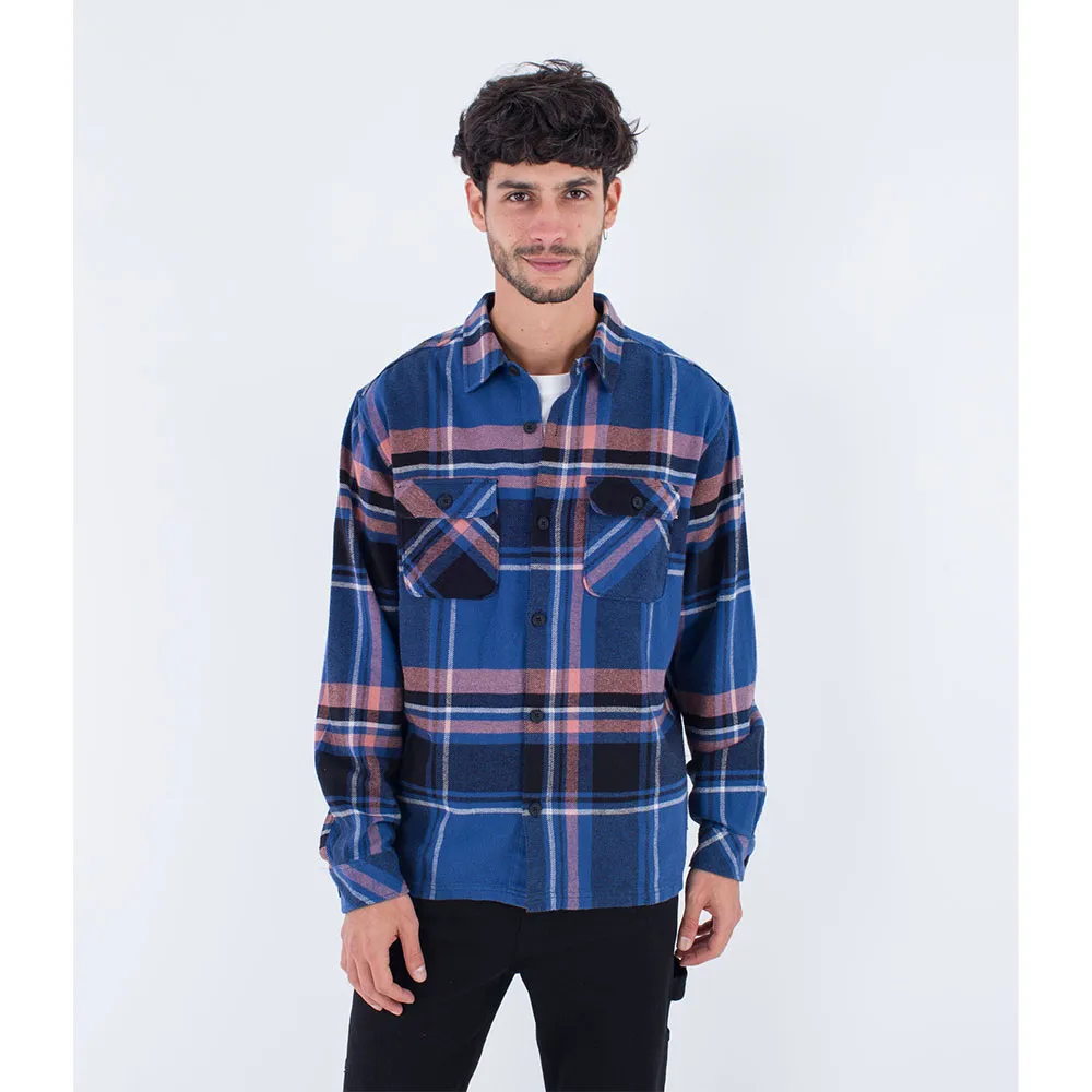 

Рубашка Hurley Santa Cruz Shorline, синий