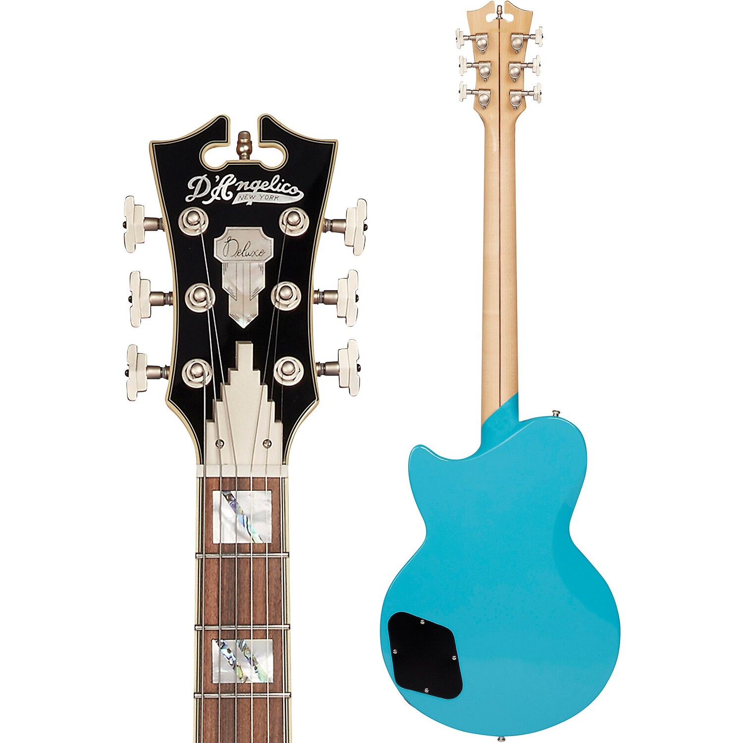 

Электрогитара D'Angelico Deluxe Series Atlantic Brandon Niederauer Sonic Blue