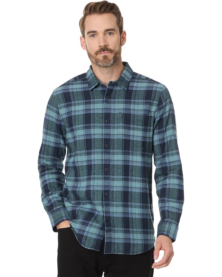 

Лонгслив Volcom Baystone Flannel Long Sleeve, темно-синий