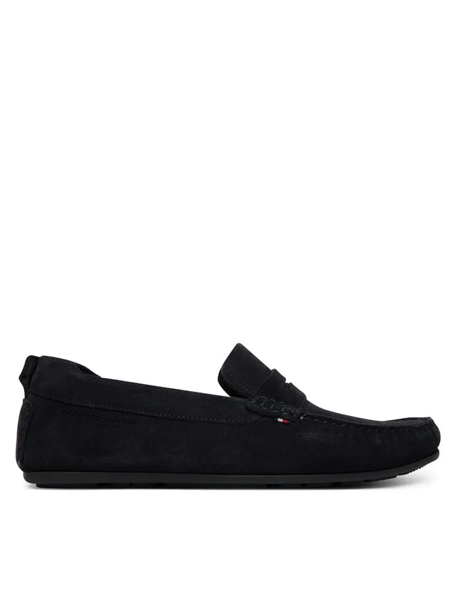 Tommy Hilfiger Мокасины Core Hilfiger Suede Driver FM0FM05789 темно-синие