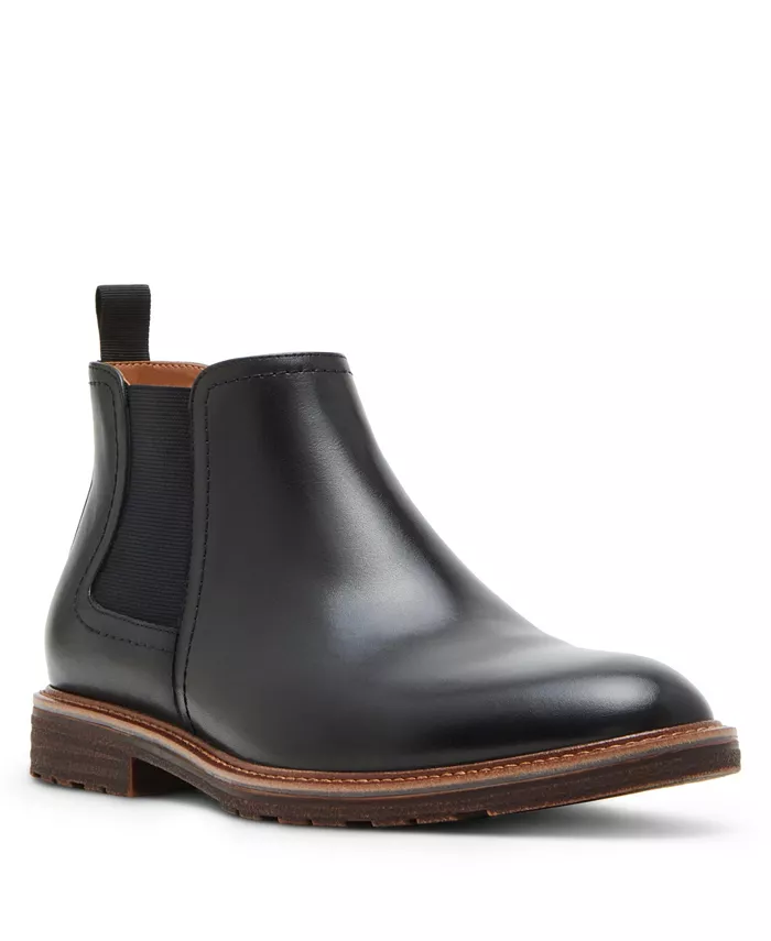 

Мужские кожаные челси-ботинки Aben Steve Madden, черный