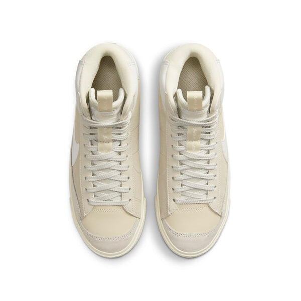 Кроссовки blazer mid '77 'dance - summit white' Nike, бежевый — фото 4