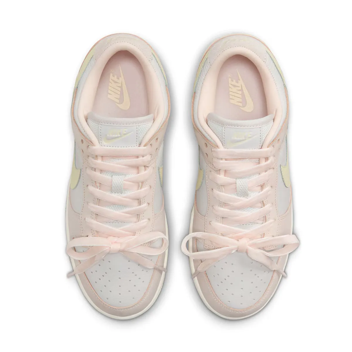Dunk Low Premium Женские кроссовки Nike, белый/розовый — фото 3