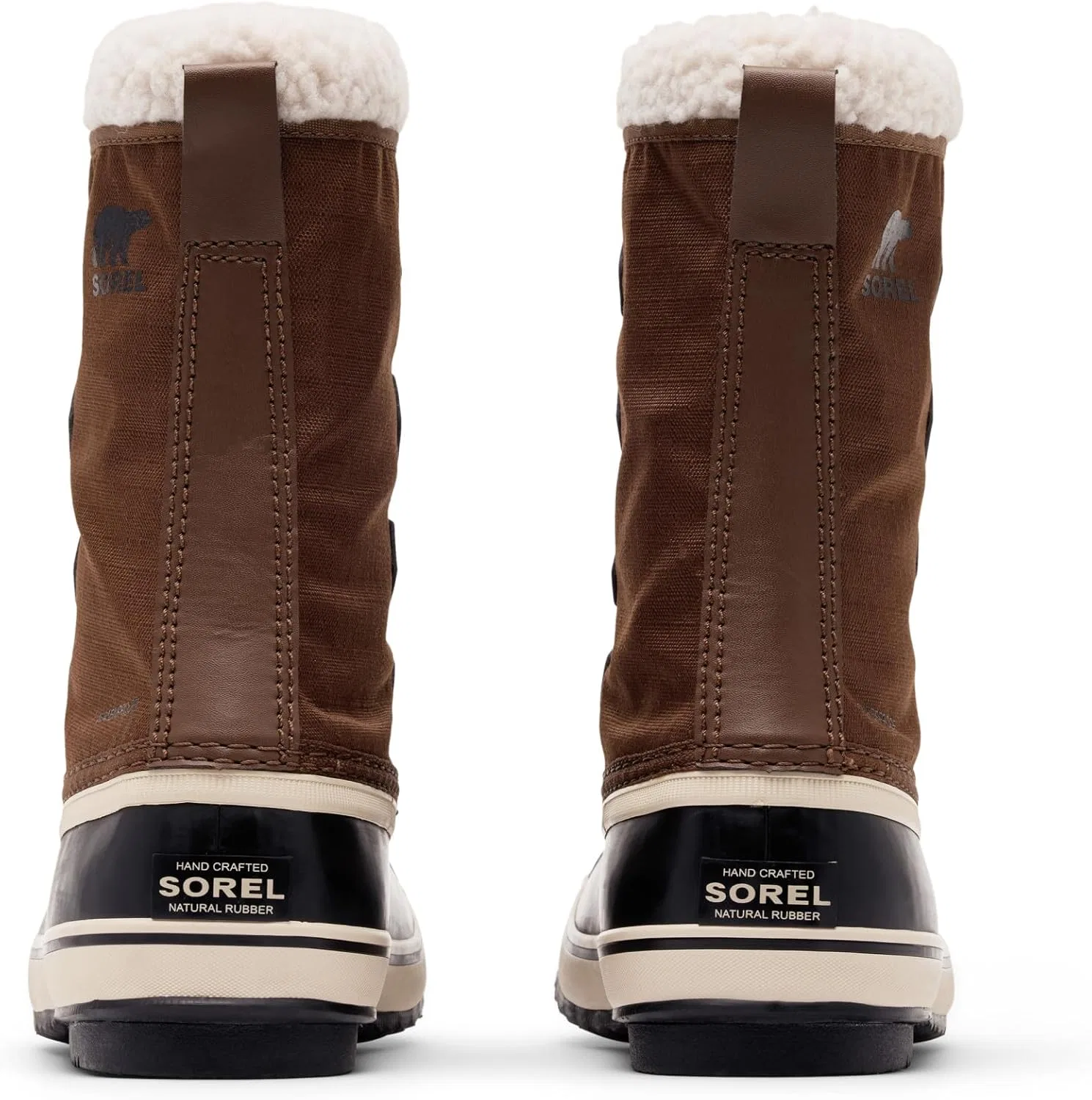 Мужские водонепроницаемые нейлоновые ботинки Sorel 1964 Pac, Tobacco Black — фото 3