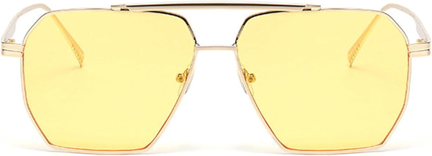 

Солнцезащитные очки Willochra в стиле ретро, ​​большие квадратные, для женщин и мужчин, винтажные очки-пилот, классические большие металлические солнцезащитные очки, C6