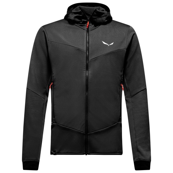 

Куртка с капюшоном Sella Crevasse - флисовая куртка Salewa, Black Out