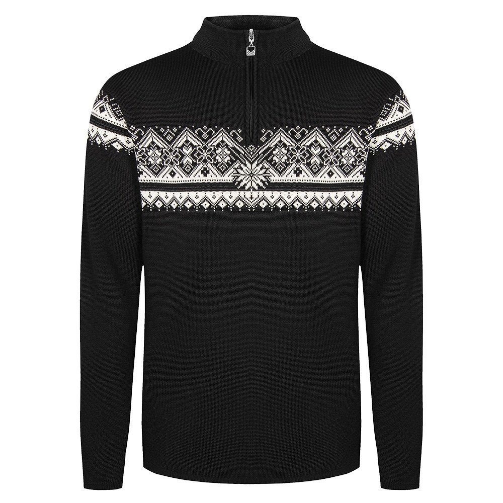 

Свитер Dale of Norway Moritz с застежкой-молнией на четверть длины (мужской), Black/Off White/Dark Charcoal