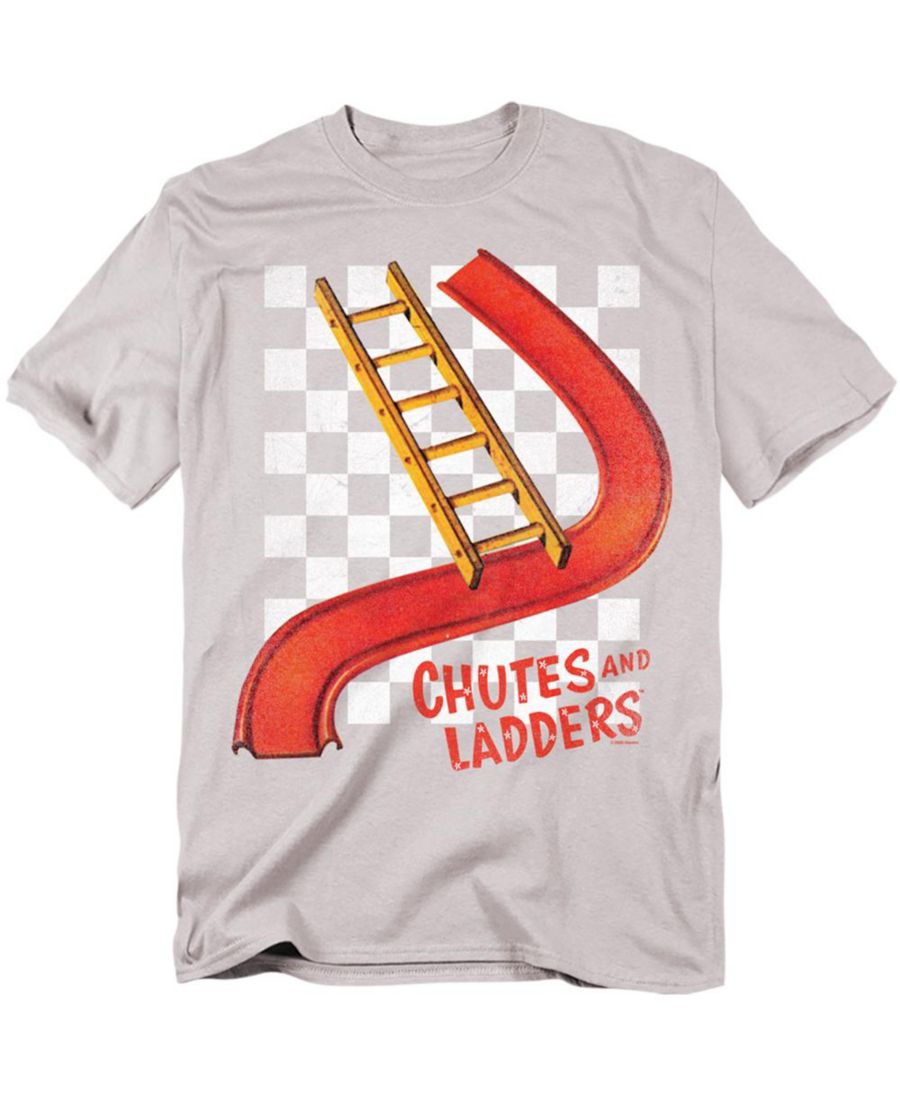 

Мужская футболка "Горки и лестницы: просто горка и лестница" Hasbro+, Silver, Серебристый, Мужская футболка "Горки и лестницы: просто горка и лестница" Hasbro+, Silver