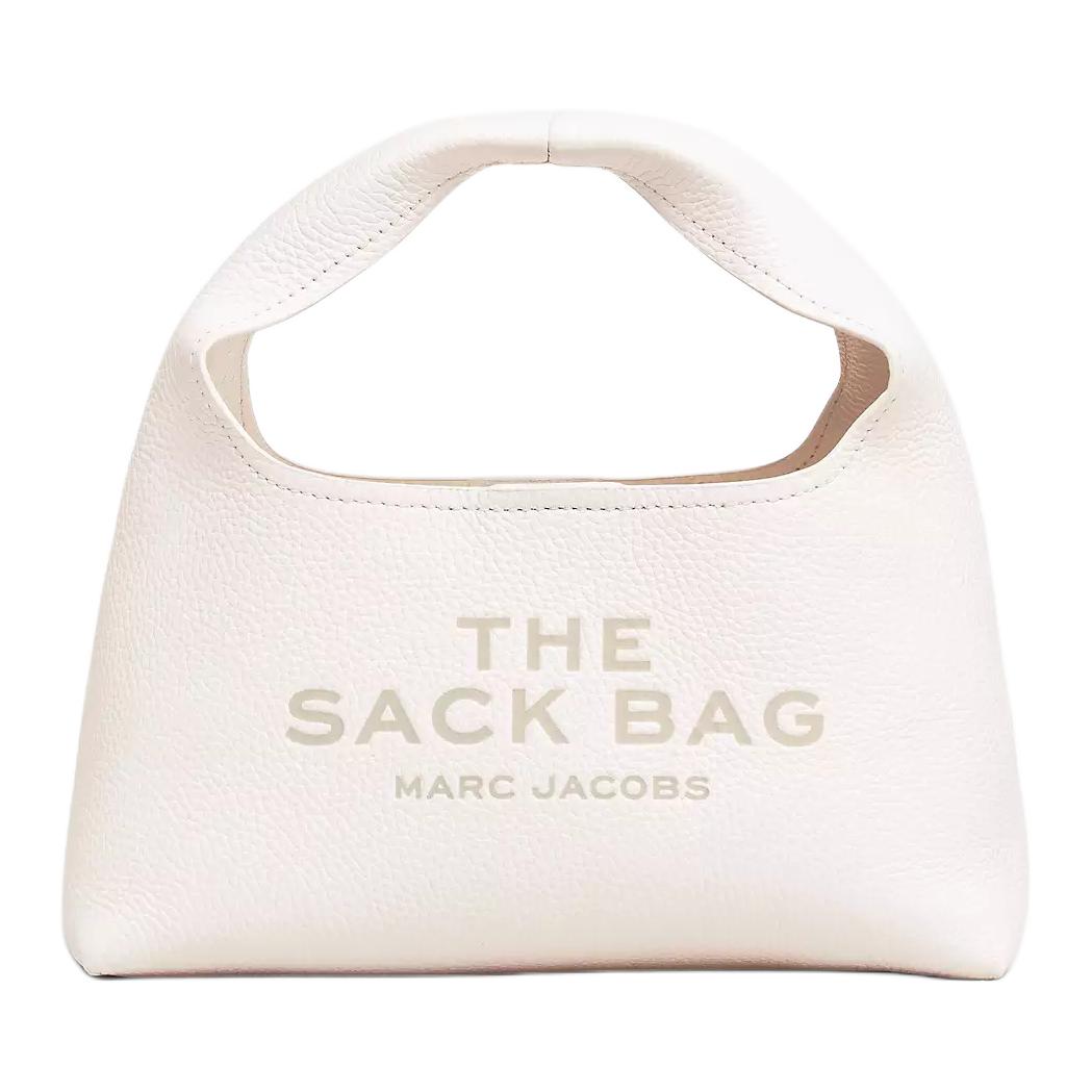 

MARC JACOBS Миниатюрная женская сумка из натуральной кожи экрю