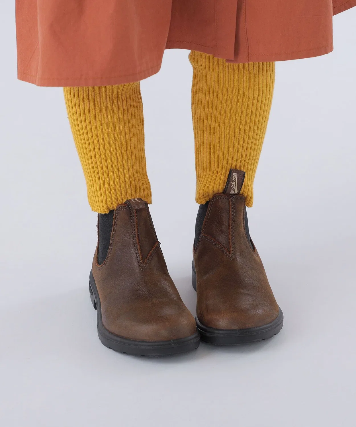 Детские ботинки Blundstone ORIGINALS из гладкой кожи, коричневые — фото 2