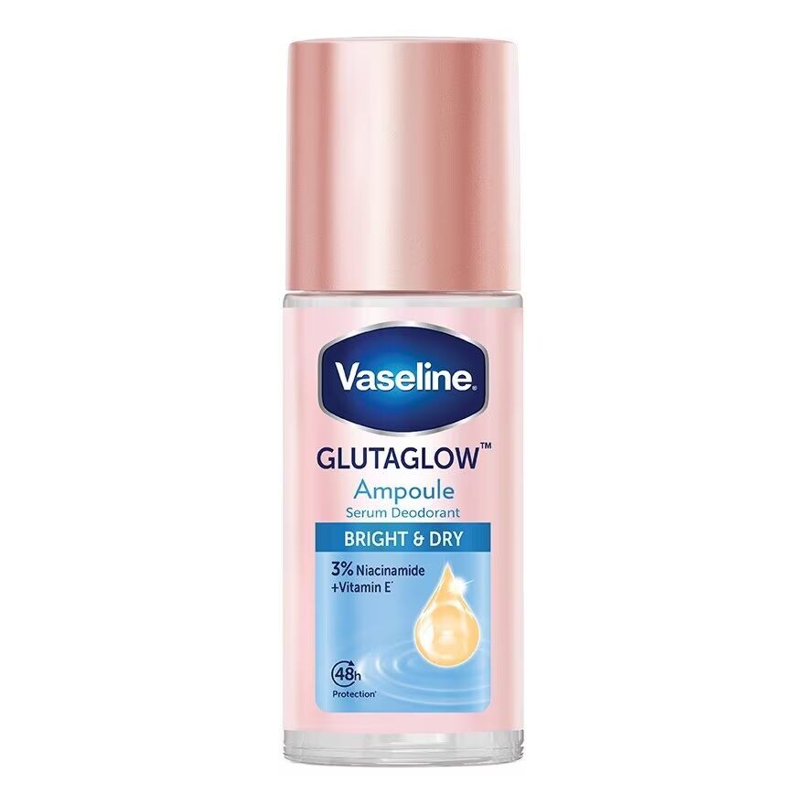 

Vaseline Шариковая сыворотка GlutaGlow Ампульный дезодорант Bright Dry 45 мл, Blue