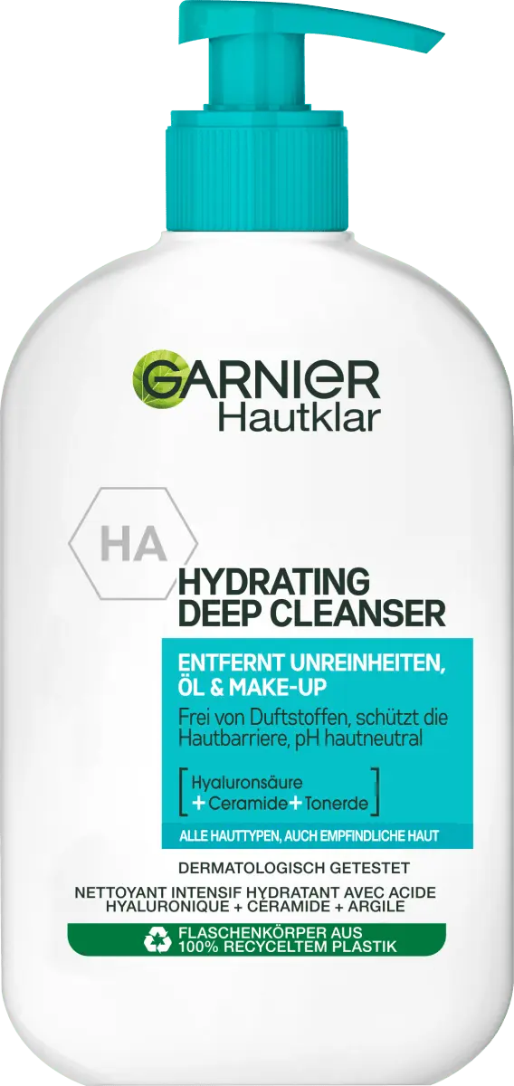 

Очищающая пенка Hautklar Hydrating Deep Cleanser 250 мл Garnier