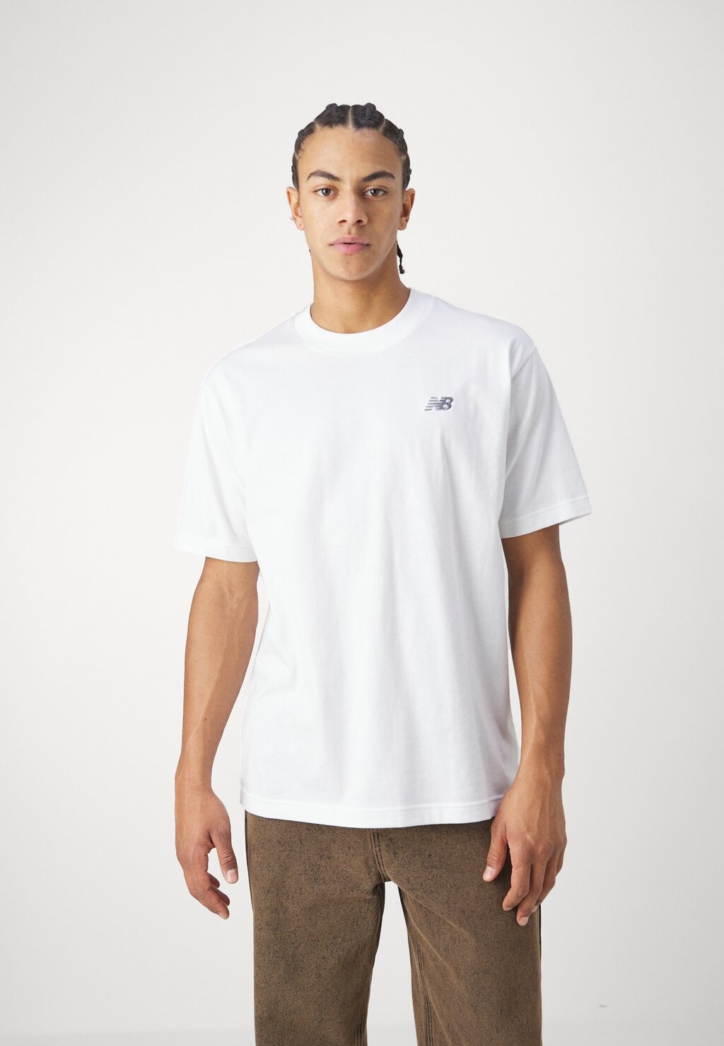 базовая футболка Sport Essentials Small Logo New Balance, белый — фото 3