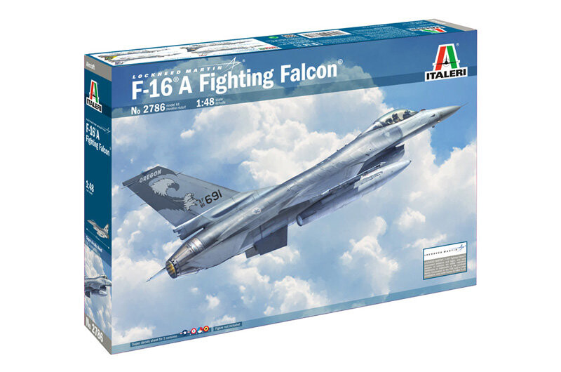 

Италия, F-16A Fighting Falcon 1:48, Модель самолета, 8+ Italeri