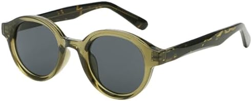 

Ретро солнцезащитные очки для женщин, ацетатные, мужские, сине-зелено-черные, круглые, солнцезащитные очки для мужчин, защита от ультрафиолета UV400, унисекс MTZJH, Green Pattern Frame