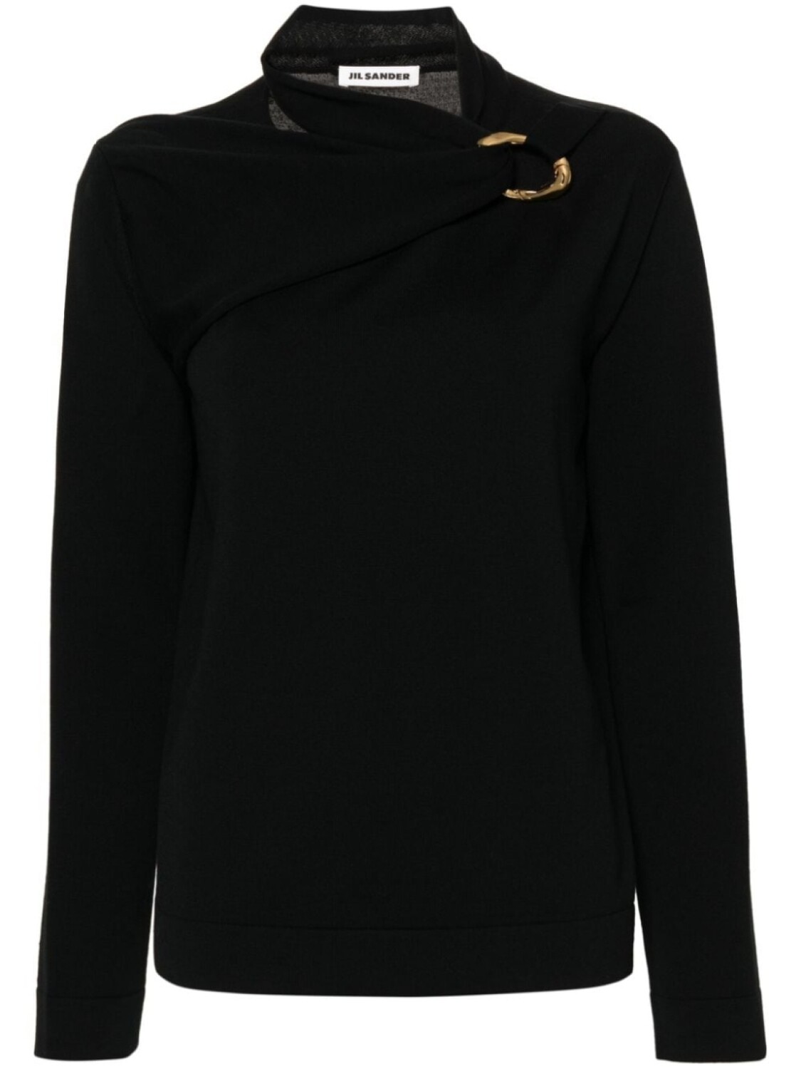 

Jil Sander топ с шарфом, черный