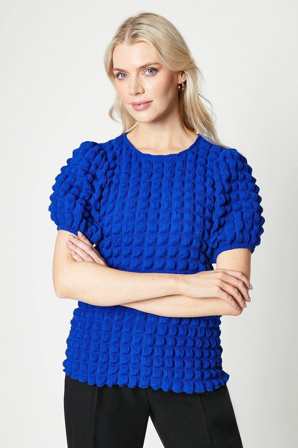 

Текстурная футболка Debenhams, синий