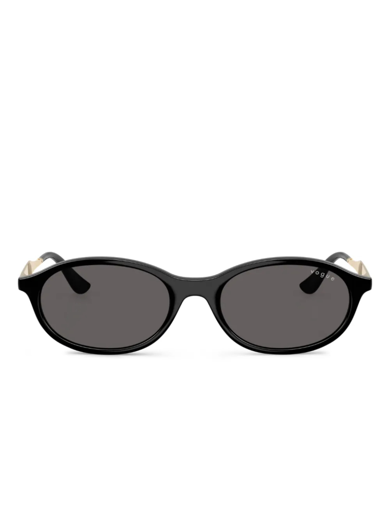 

Солнцезащитные очки в овальной оправе Vogue Eyewear, черный