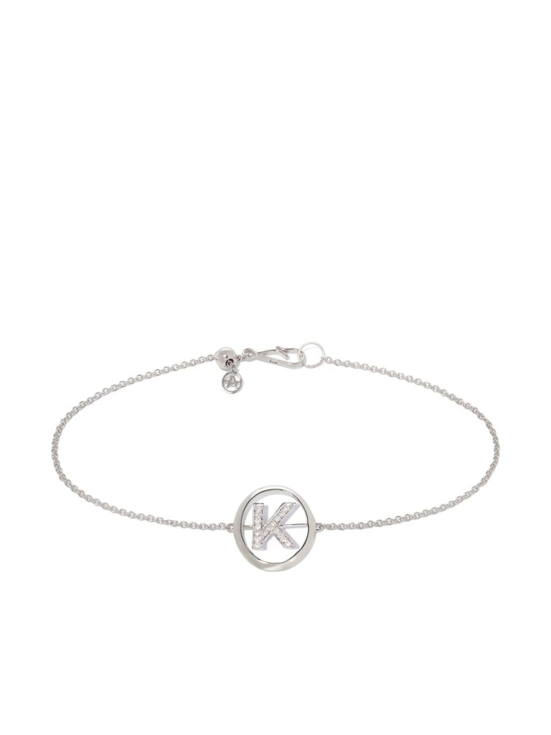 

Браслет с инициалом K Annoushka, серебряный