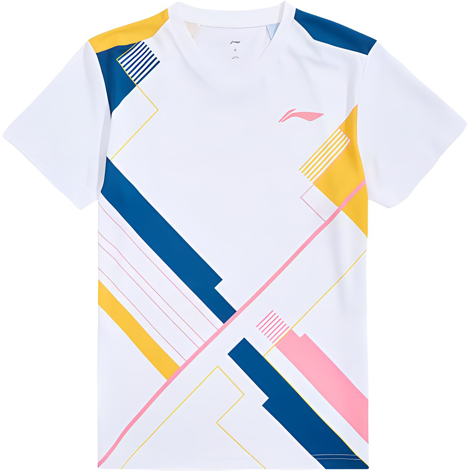 

LINING Футболка для бадминтона Unisex Standard White