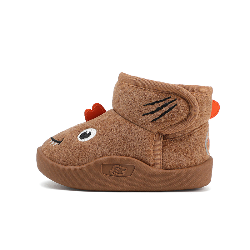 B.Duck Желтые утиные термостельки мид-топ детские ботинки для детей 3-7 лет — фото 2
