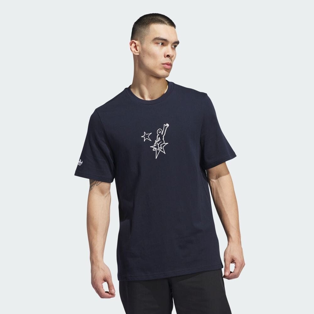 

Футболка Adidas Shmoofoil Star Rider Short Sleeve T-Shirt, цвет Legend Ink