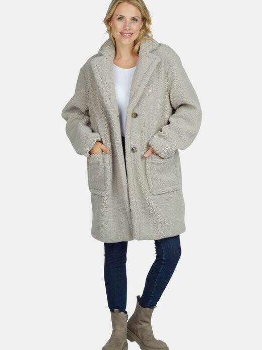 

Короткое пальто White Label, серый