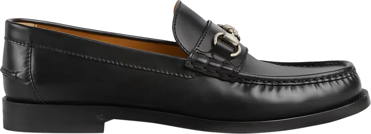 

Кроссовки Gucci Horsebit Loafer 'Black', черный, Серый, Кроссовки Gucci Horsebit Loafer 'Black', черный