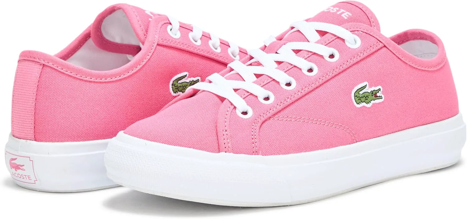 Кроссовки Lacoste Backcourt для детей и подростков унисекс, розовый/белый — фото 3