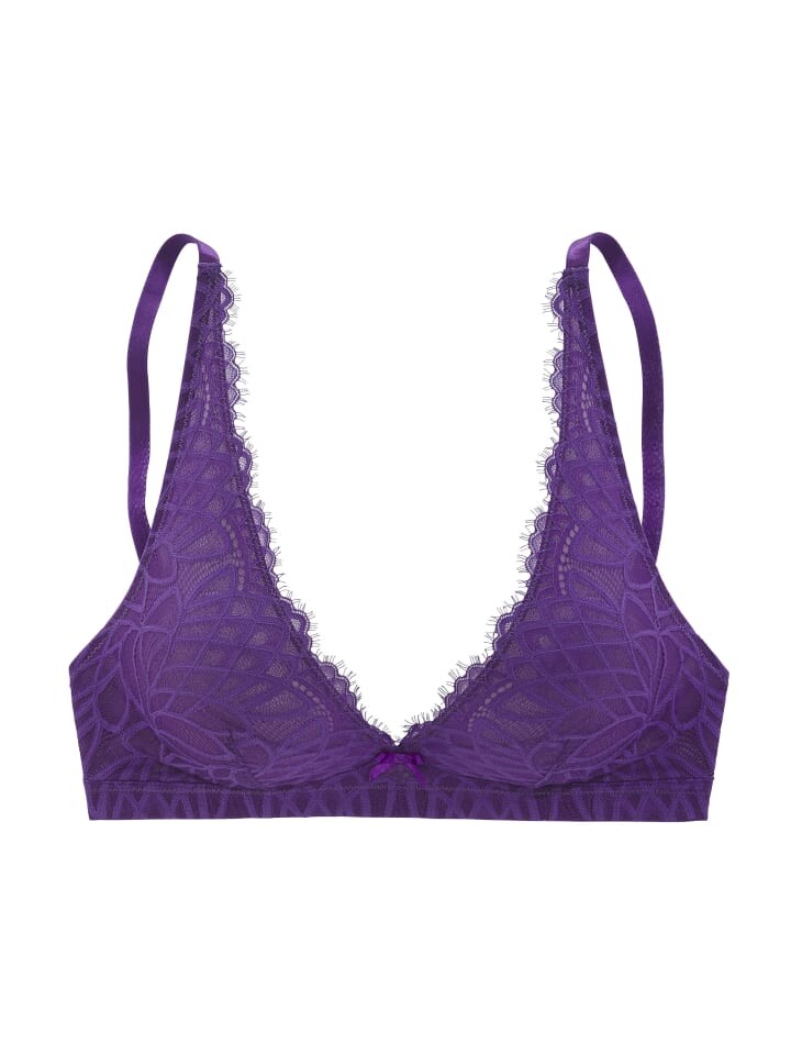 

Бюстгальтер LASCANA Bralette BH, фиолетовый