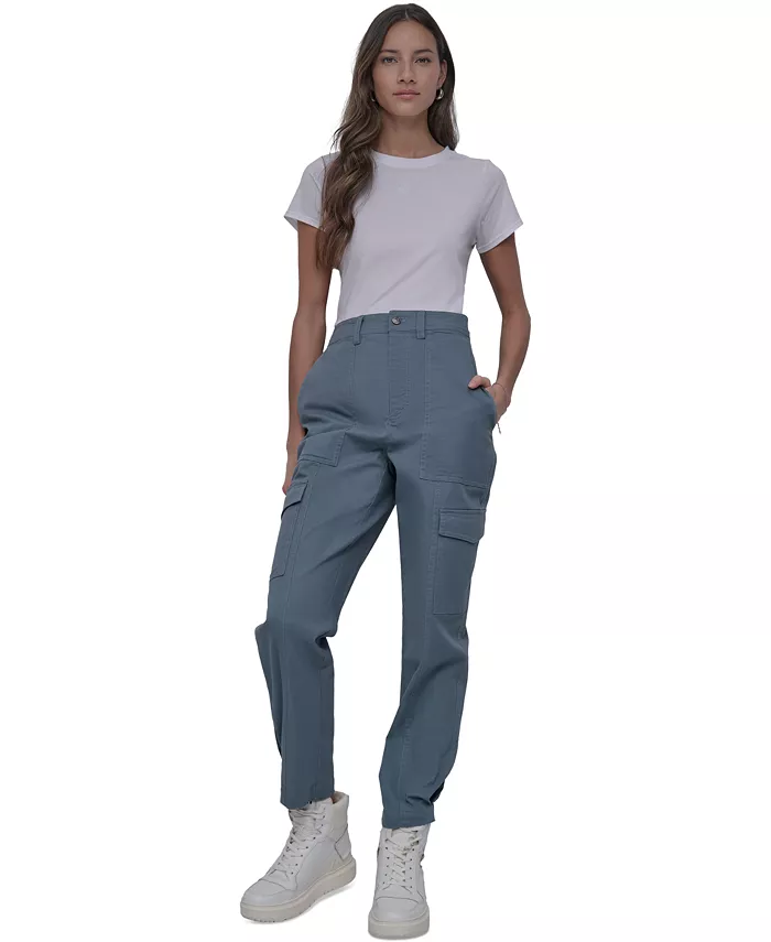 

Женские карго-брюки с функциональными карманами DKNY Jeans, синий