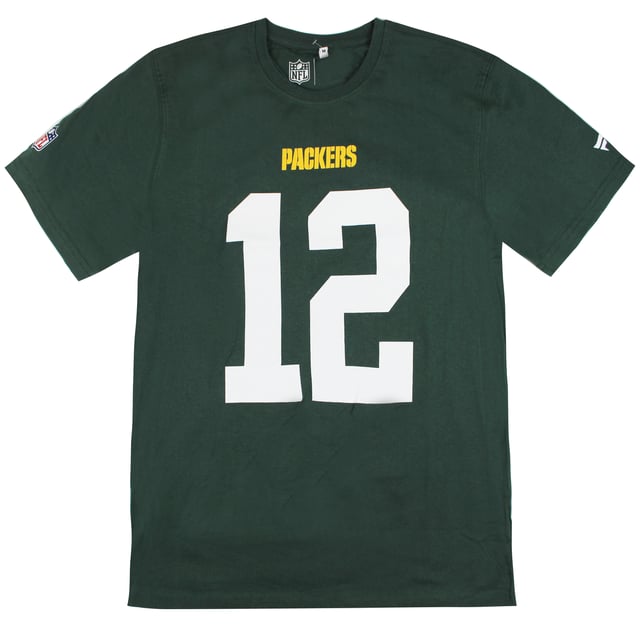 

Футболка Fanatics NFL Green Bay Packers Аарон Роджерс 12 Fanatics, зеленый