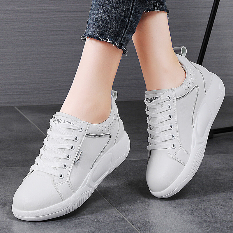 Туфли женские повседневные Women's Casual Shoes Women's Reivantix, цвет 33510 White/Gray — фото 4