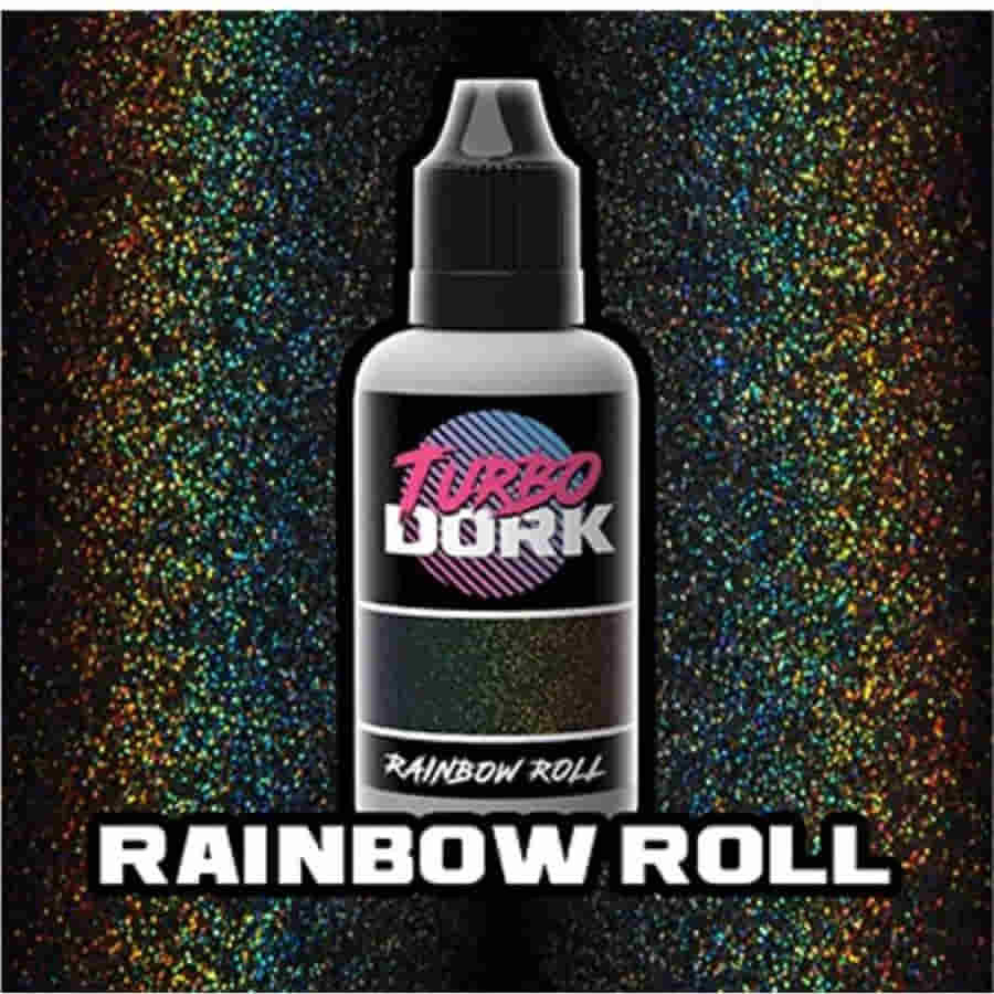 

Аксессуары Turbo Dork Metallic Acrylic Paint: Rainbow Roll (20ml)