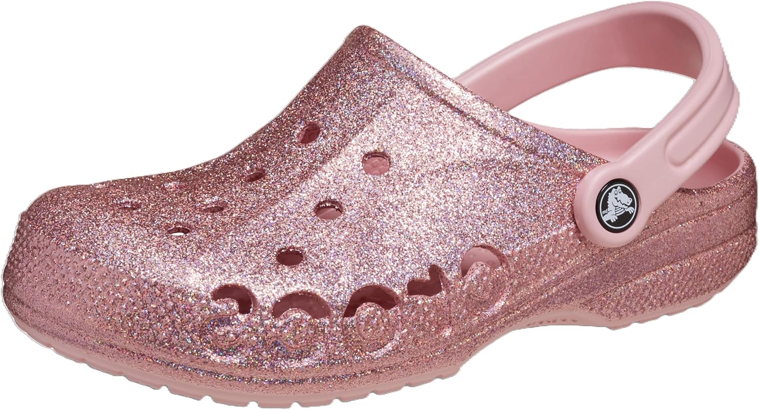 

Унисекс кроксы Crocs Baya с сезонным принтом, розовый
