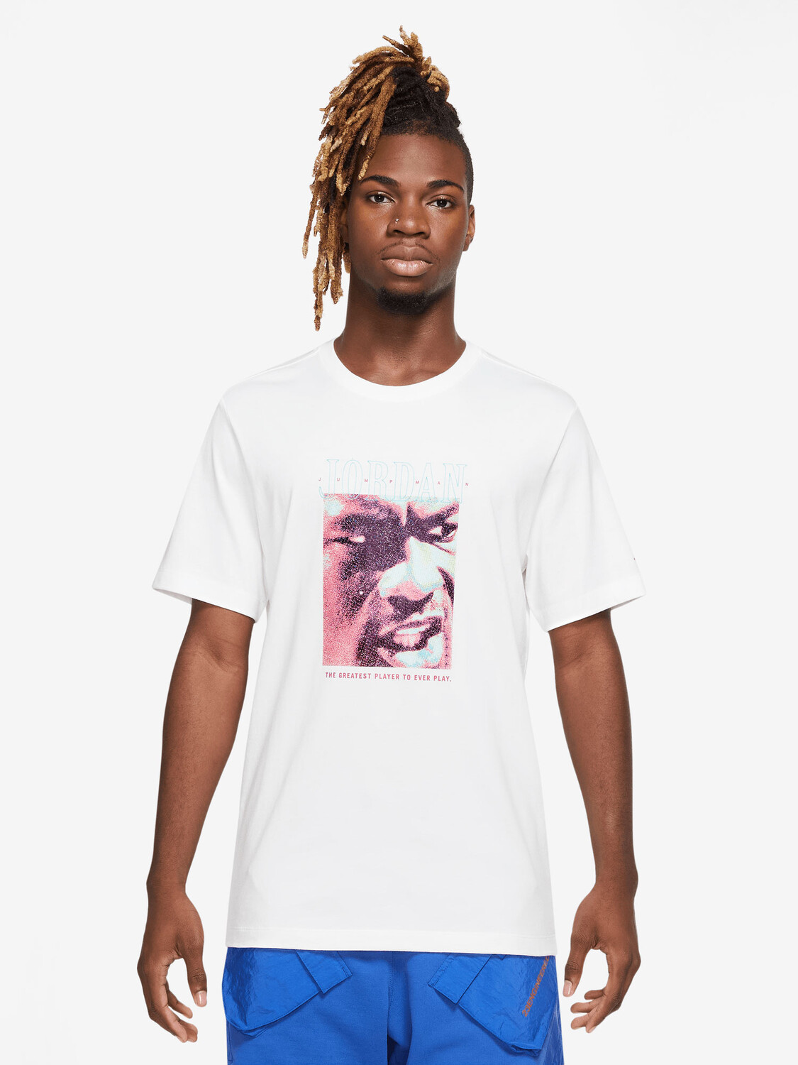 

Футболка Jordan M J BRAND GFX SS CREW 2, белый